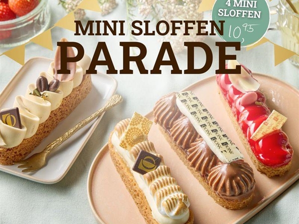 Mini sloffen parade