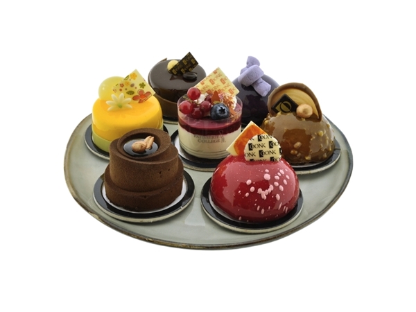 Gesorteerd luxe bombe gebak