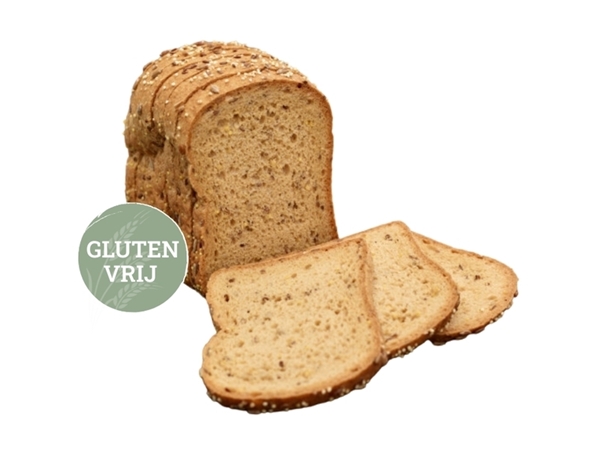 Glutenvrij meergranen brood